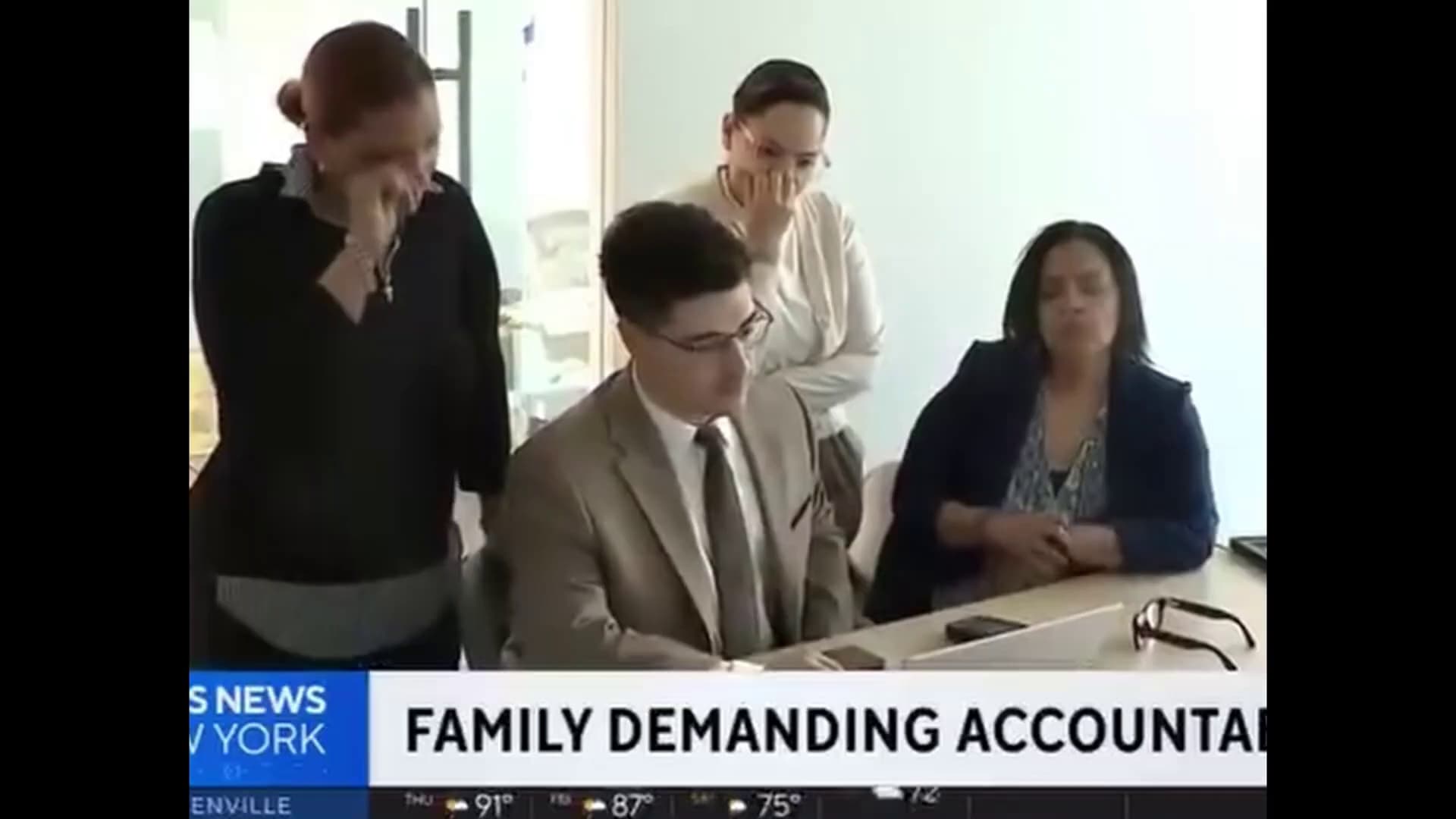 Todd Spodek providing legal analysis on CBS News