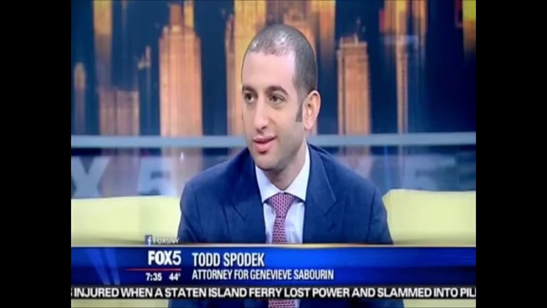 Todd Spodek on Fox News discussing criminal defense